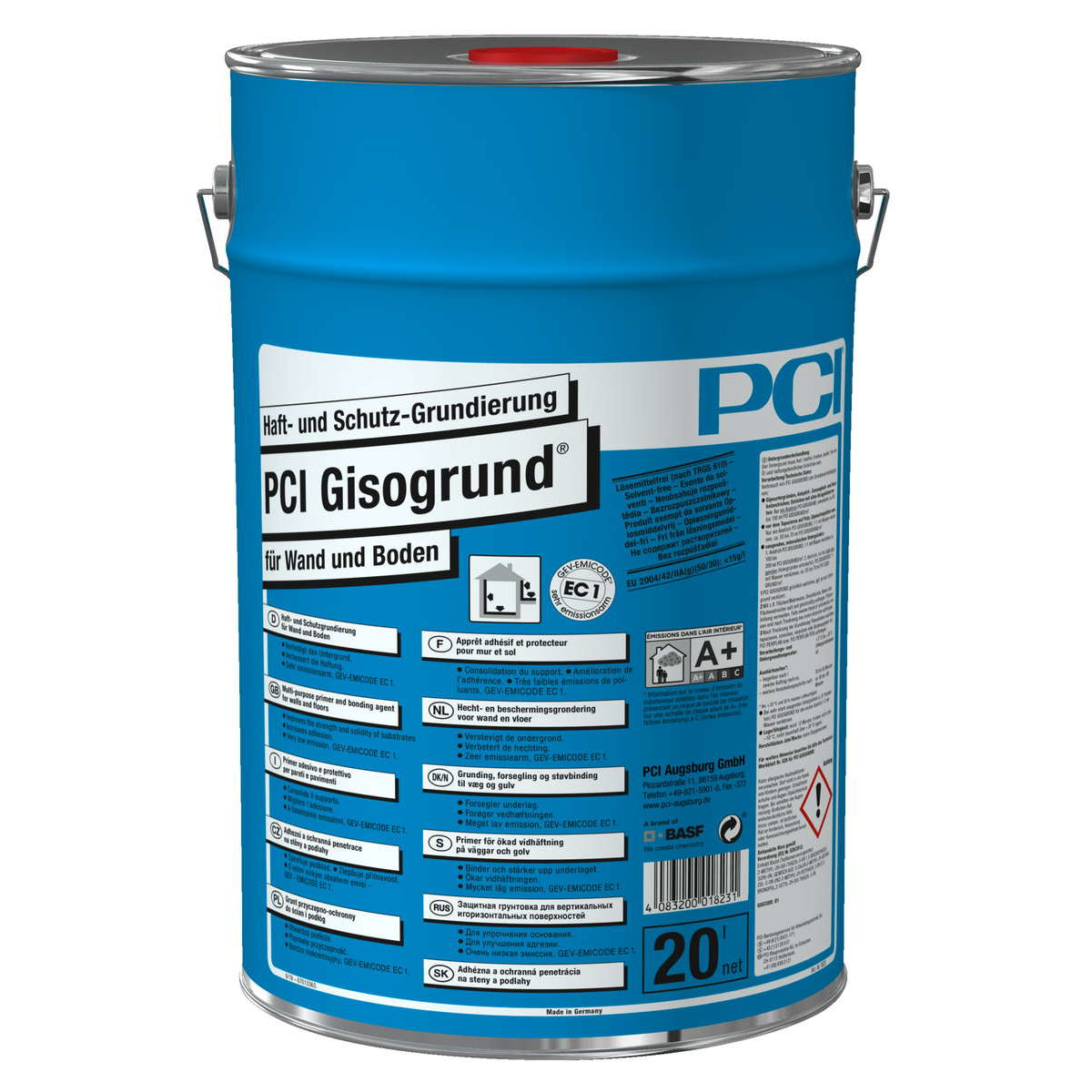 PCI-Gisogrund  20 l blau