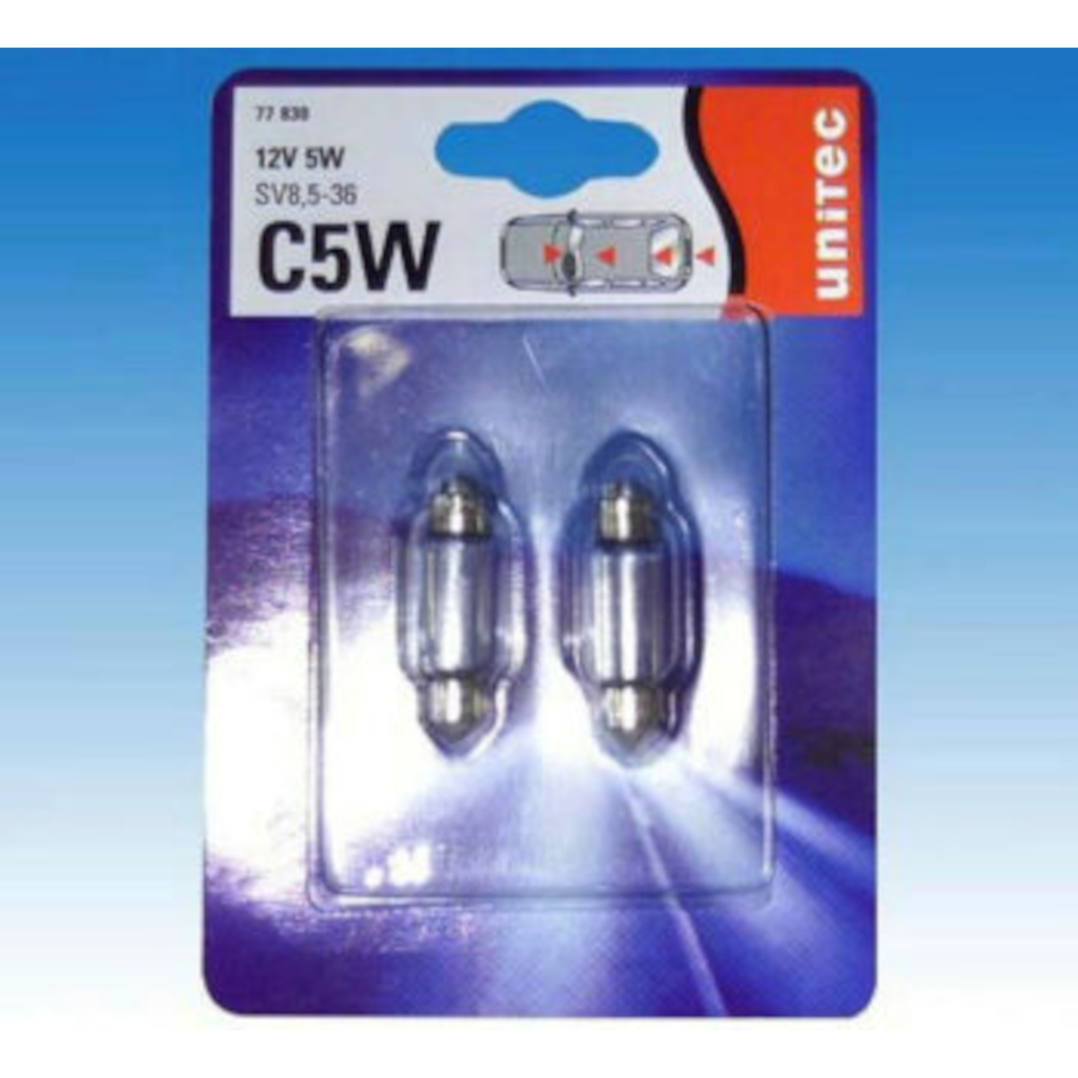 Soffittenlampe C5W 2STK.