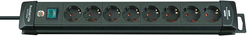 Premium-Line 8fach schwarz