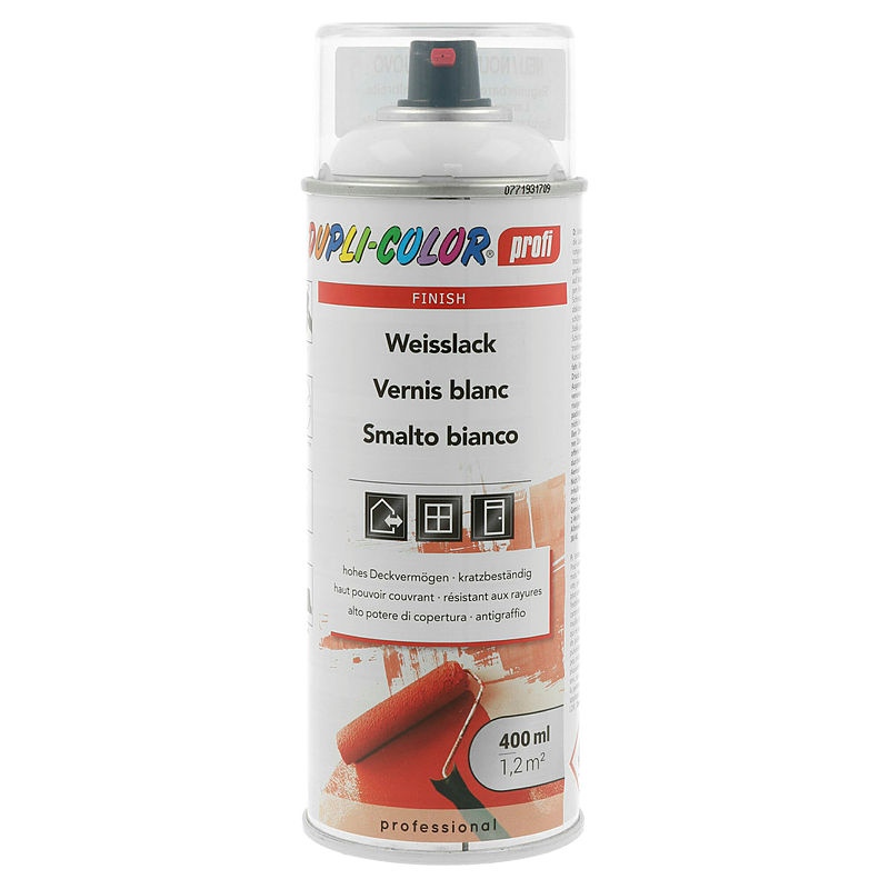 Weißlack hochglanz  400 ml