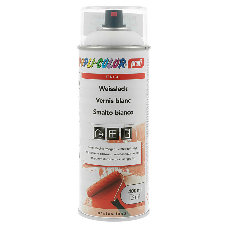 Weisslack seidenmatt 400 ml