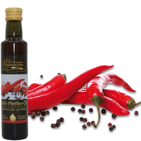 CHILI-PFEFFER-ÖL 0,25L