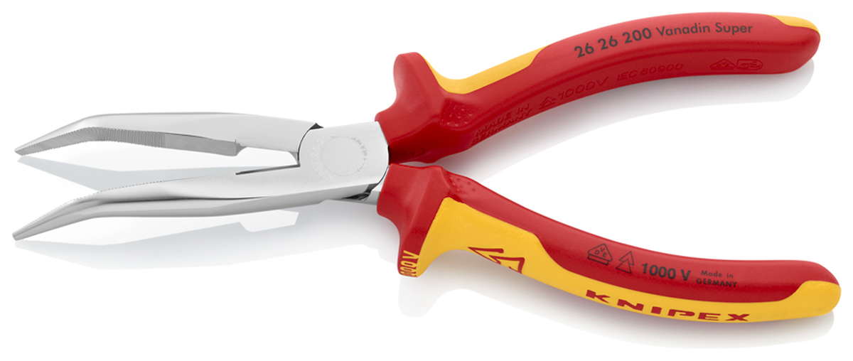 Knipex Flachrundzange 200mm