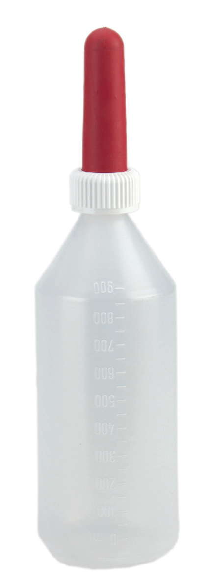 Milchflasche 1 ltr. kpl. montiert