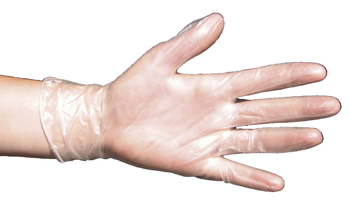 Einmalhandschuhe Vinyl L