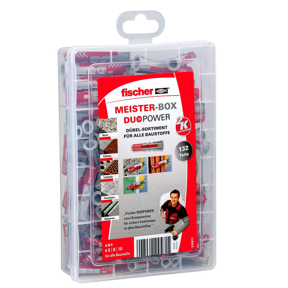 Fischer Duopower-Box  132 Stk