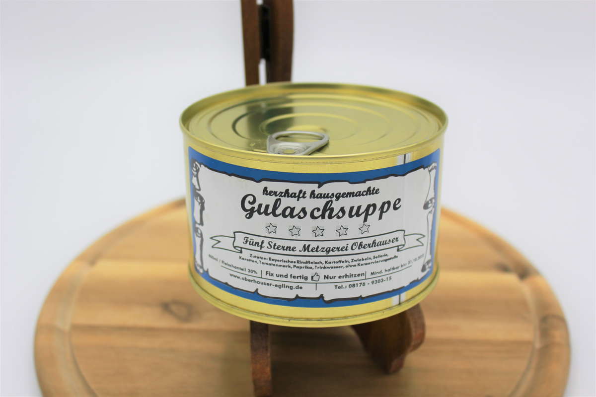 Oberhauser Gulaschsuppe 800 ml