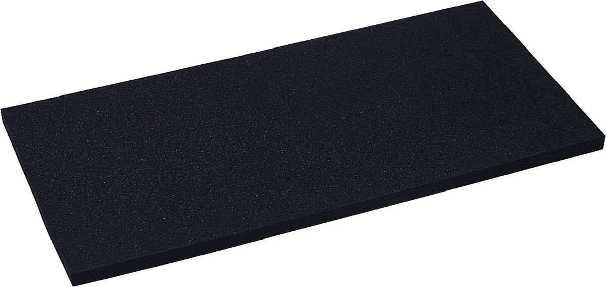 schwarzer Belag 14 x 28 cm,