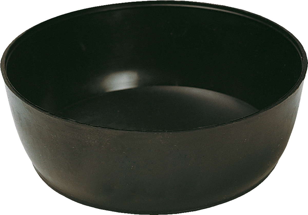 Gipsbecher flache/gerade Form