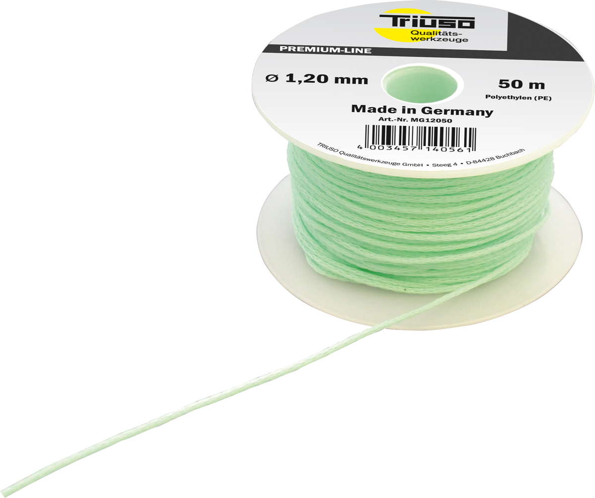 Maurerschnur gruen 1,2mm/50m