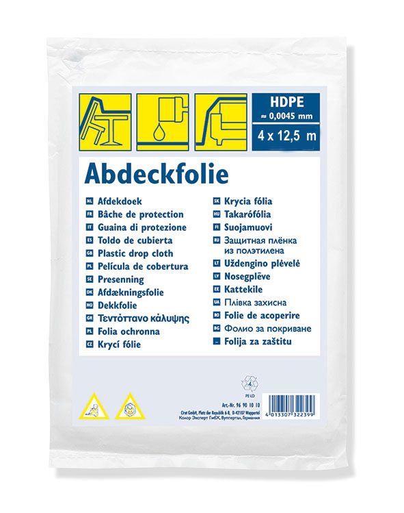 Abdeckplane HDPE 10my 50m² 4x12,5m