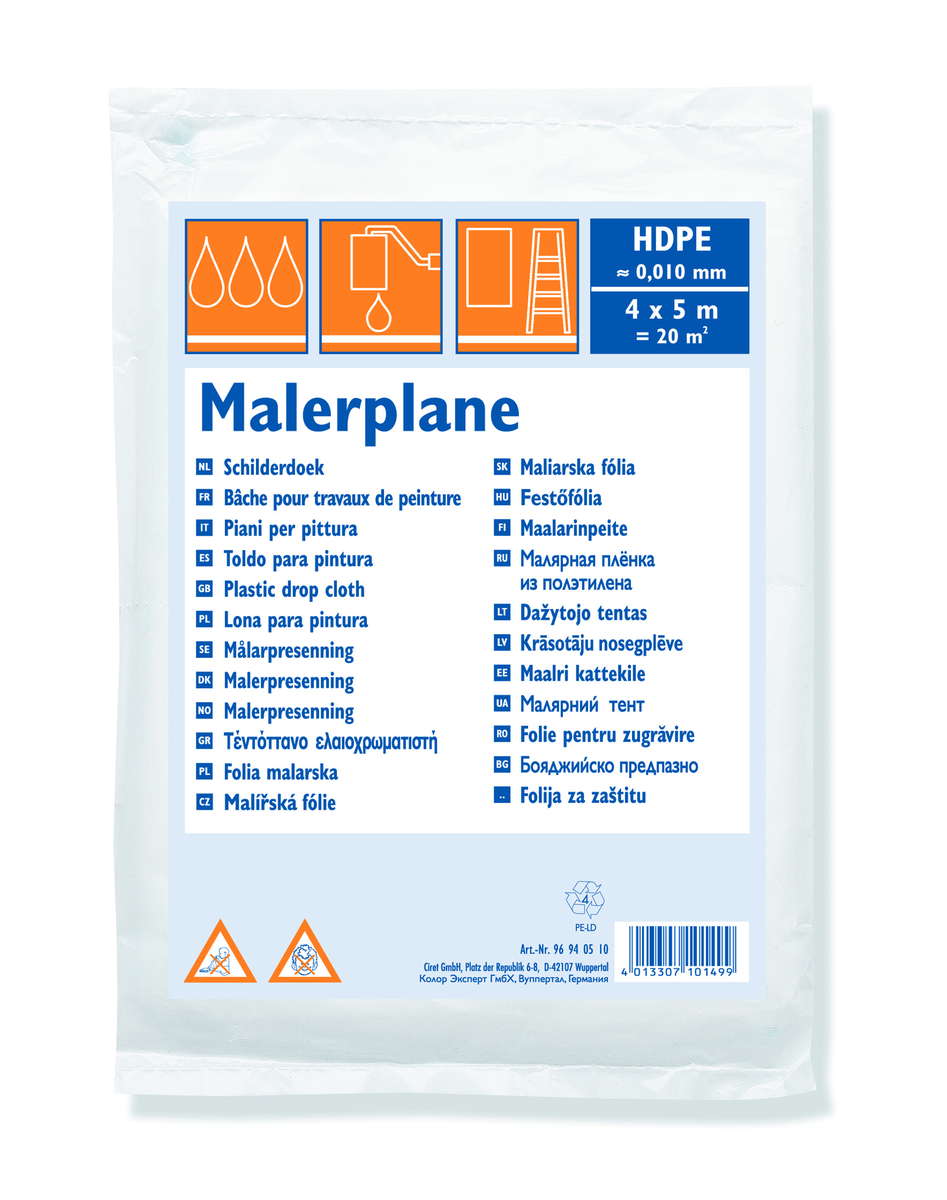 Abdeckplane HDPE 10my