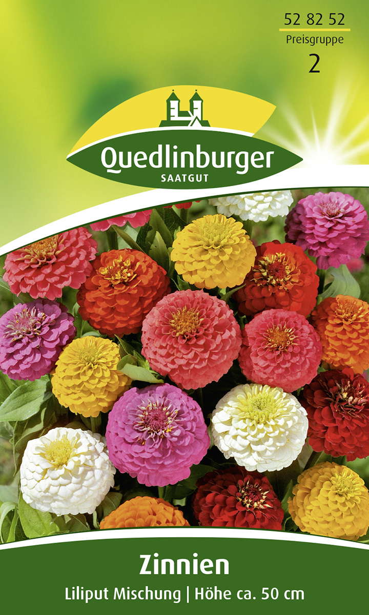 ZINNIEN LILLIPUT MISCHUNG