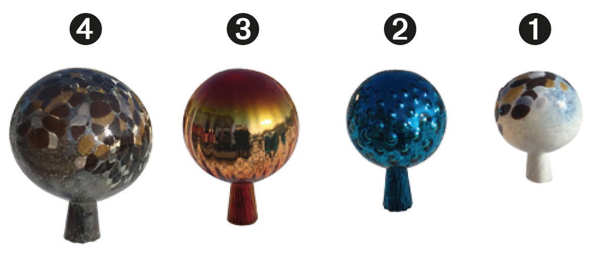 Wasmer Gartenkugel mittel 12,0cmx17,0cm