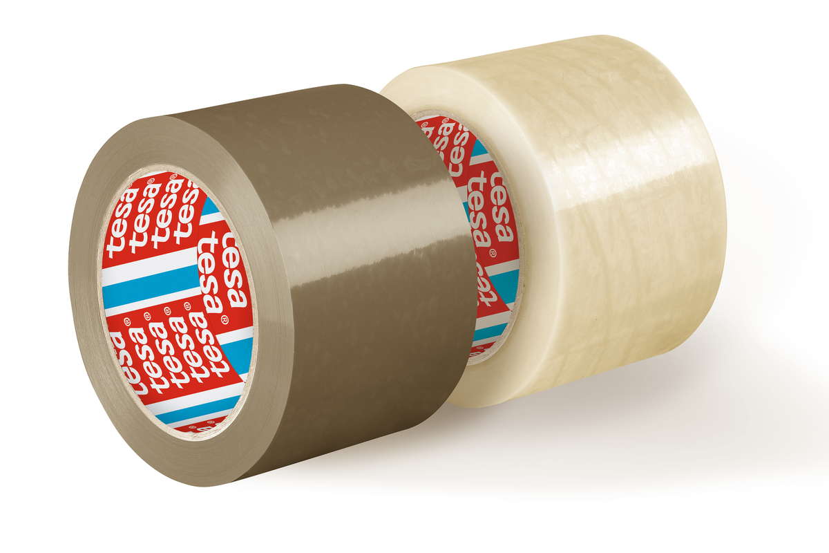 Tesa PVC-Träger Naturk. trans. 50mm/66m