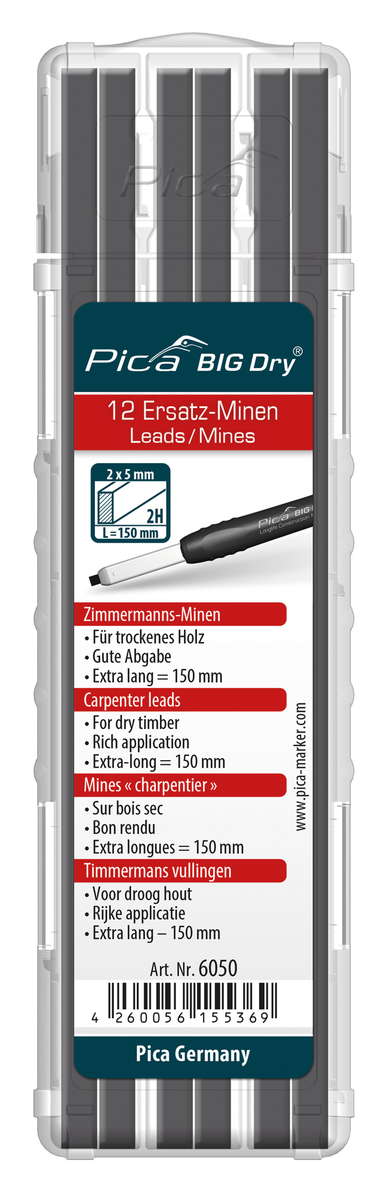 Pica BIG Dry Ersatzminen Zimmermannsminen