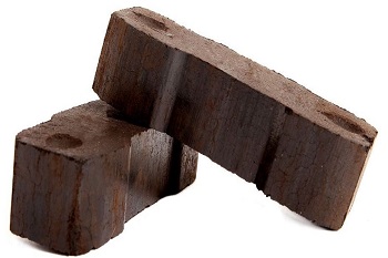 Kohlenbrikett