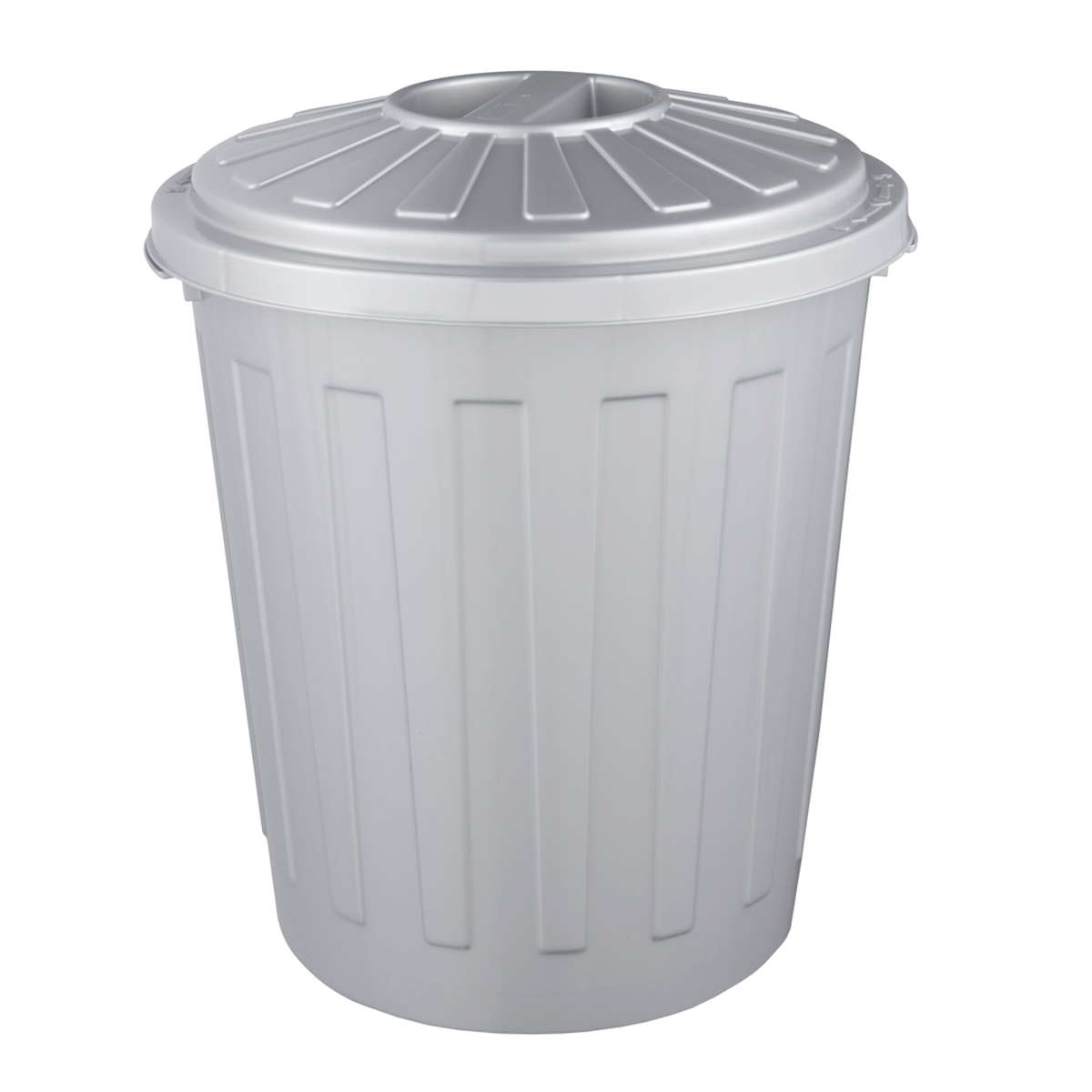 Mini-Tonne 7 ltr. D=24cm 29cm hoch silbe