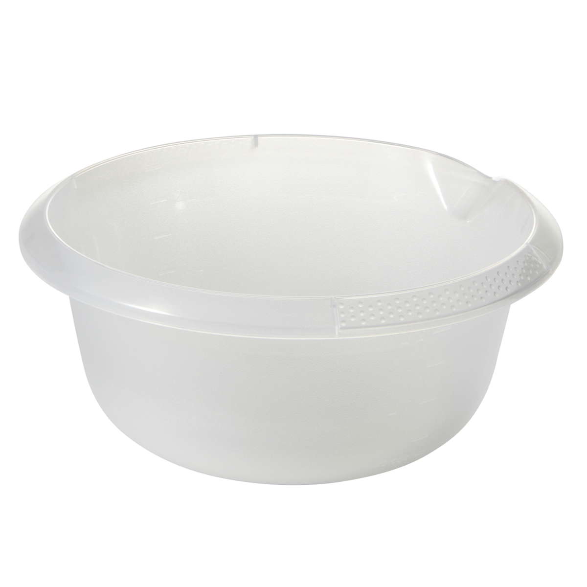 Schüssel D=24cm 10cm hoch, 2,5 l transpa