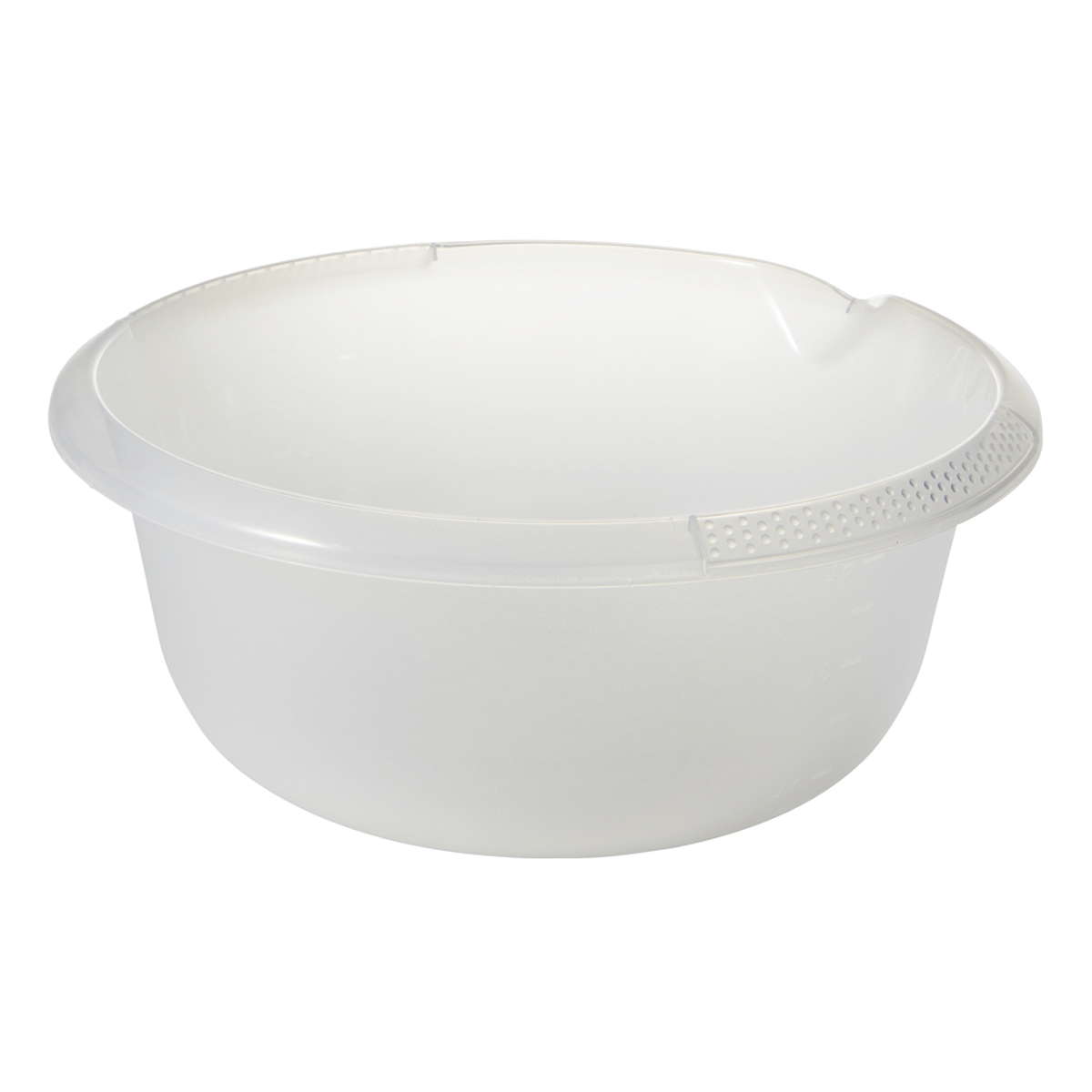 Schüssel D=32cm 14cm hoch, 6 l transpart