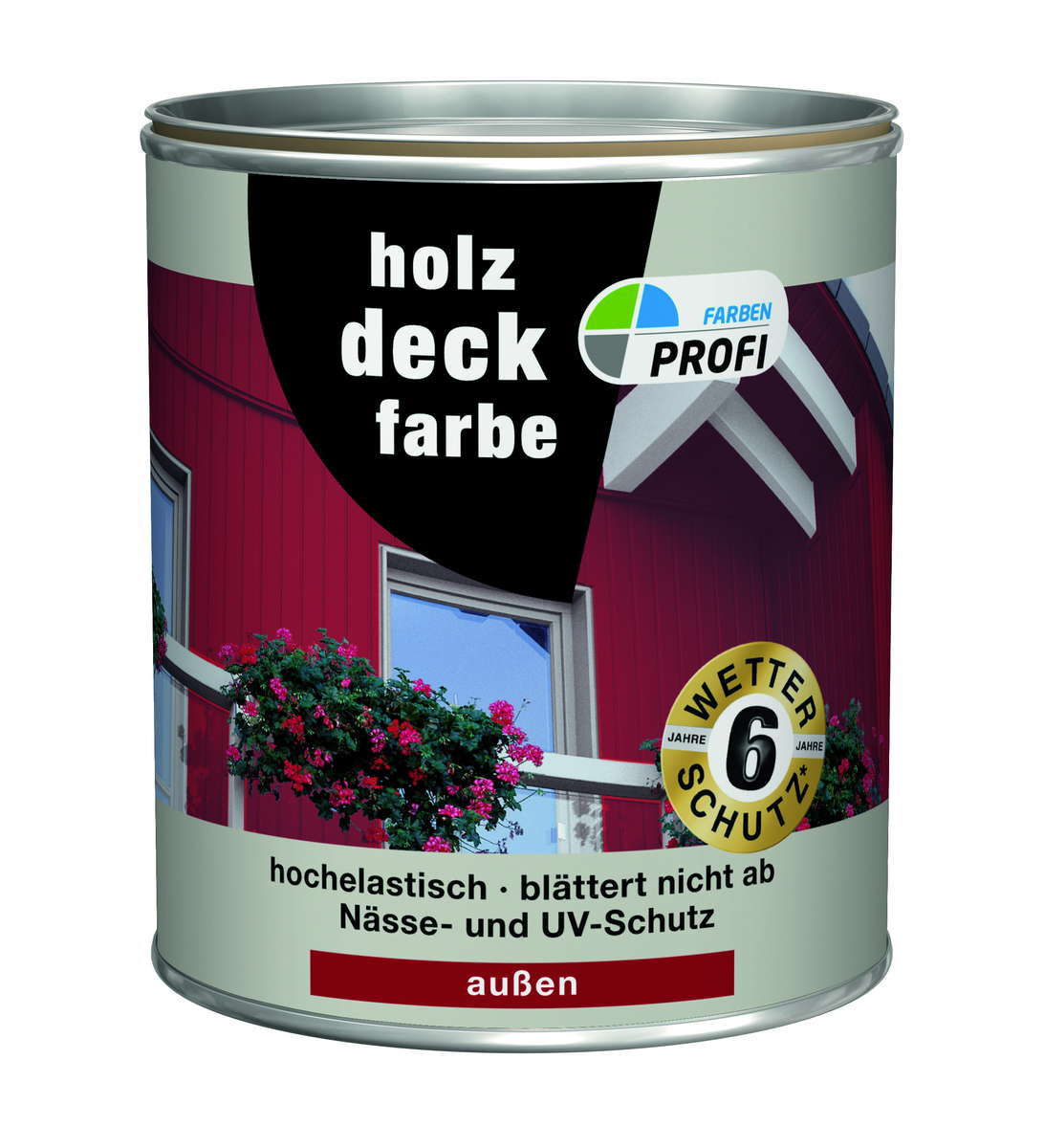 PROFI Holzdeckfarbe Moosgruen 2.5 L