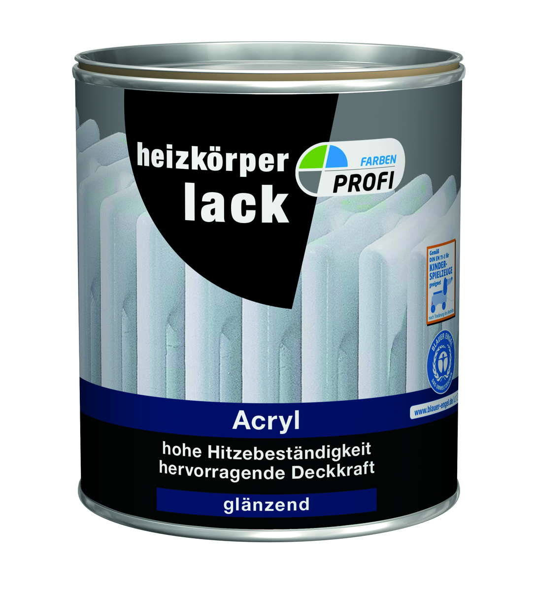 PROFI Acryl Heizkörperlack glänzend 2,5 L