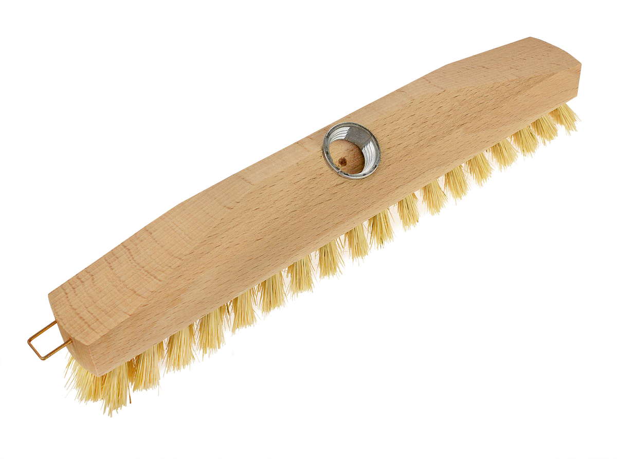 Wischer Holz mit Gewinde,