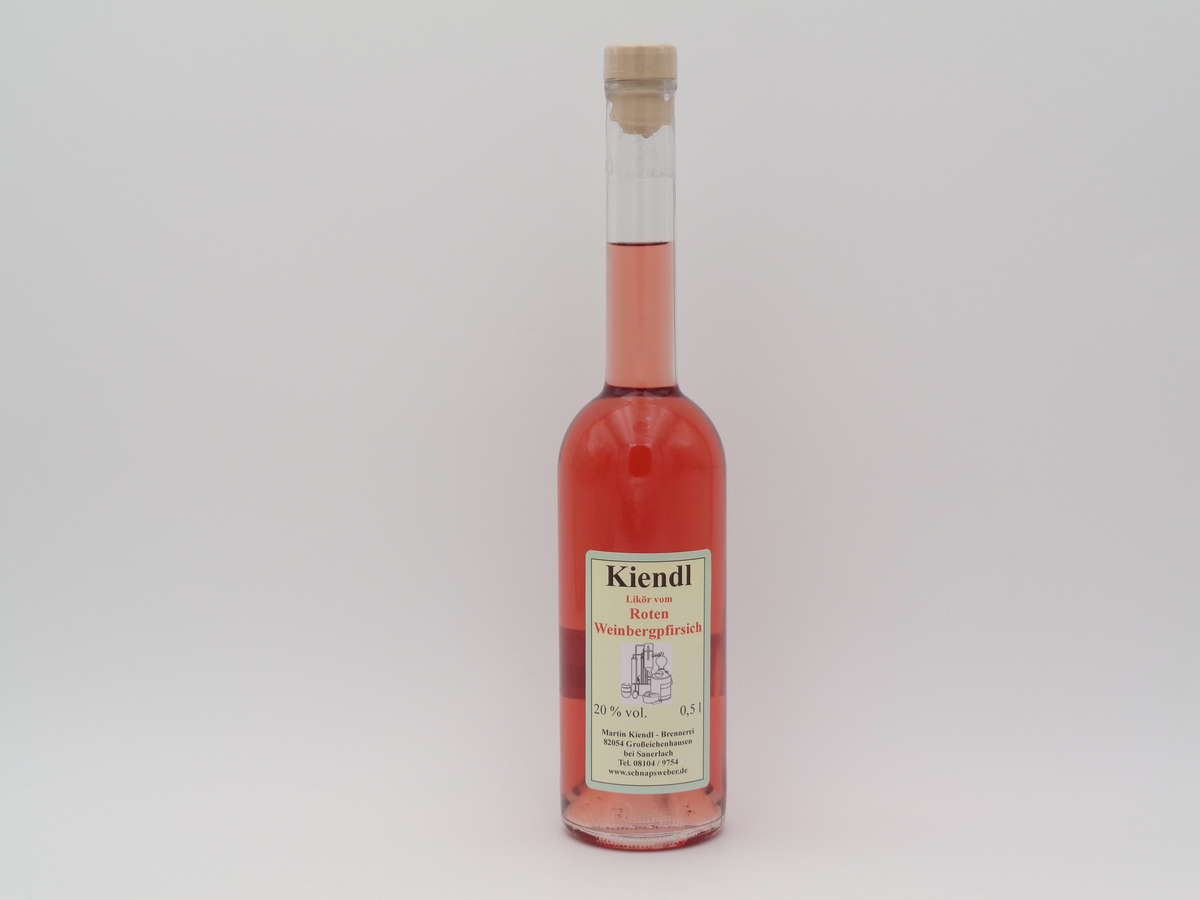 Kiendl Roter Weinbergpfirsich Likör 0,5l