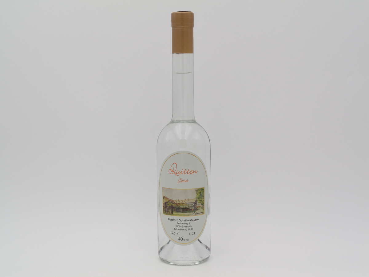 Schnitzenbaumer Quittengeist 0,5l