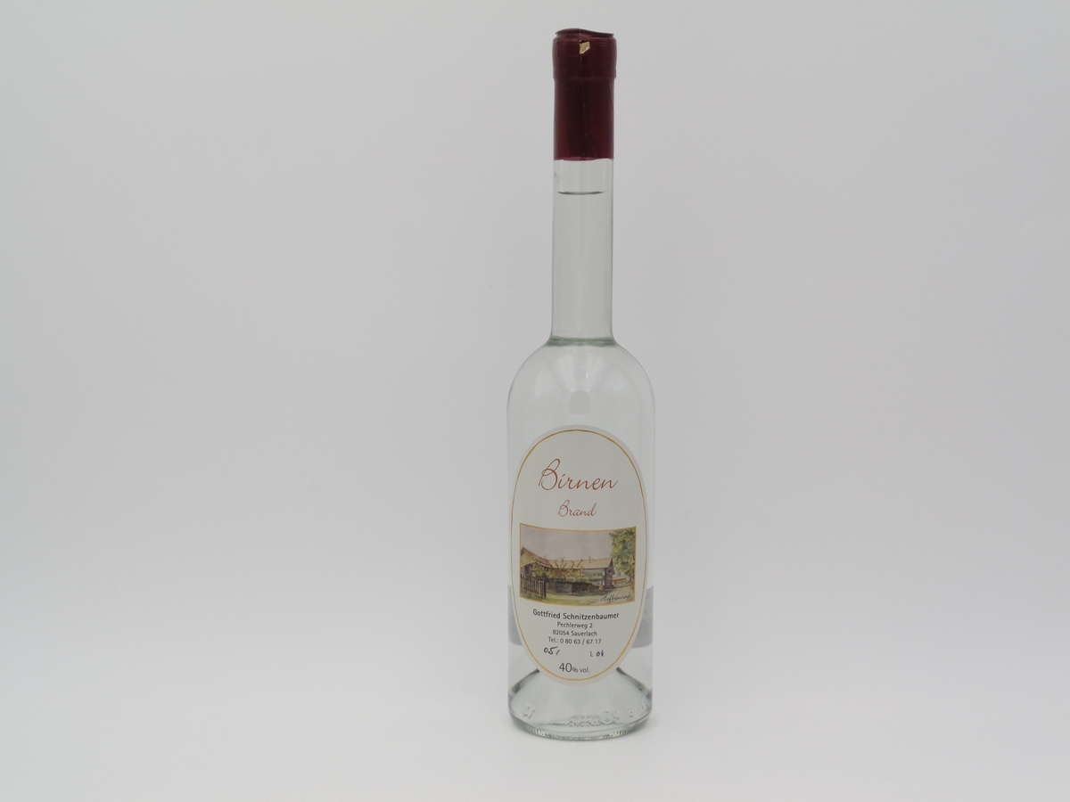 Schnitzenbaumer Birnenbrand 0,5 ltr.