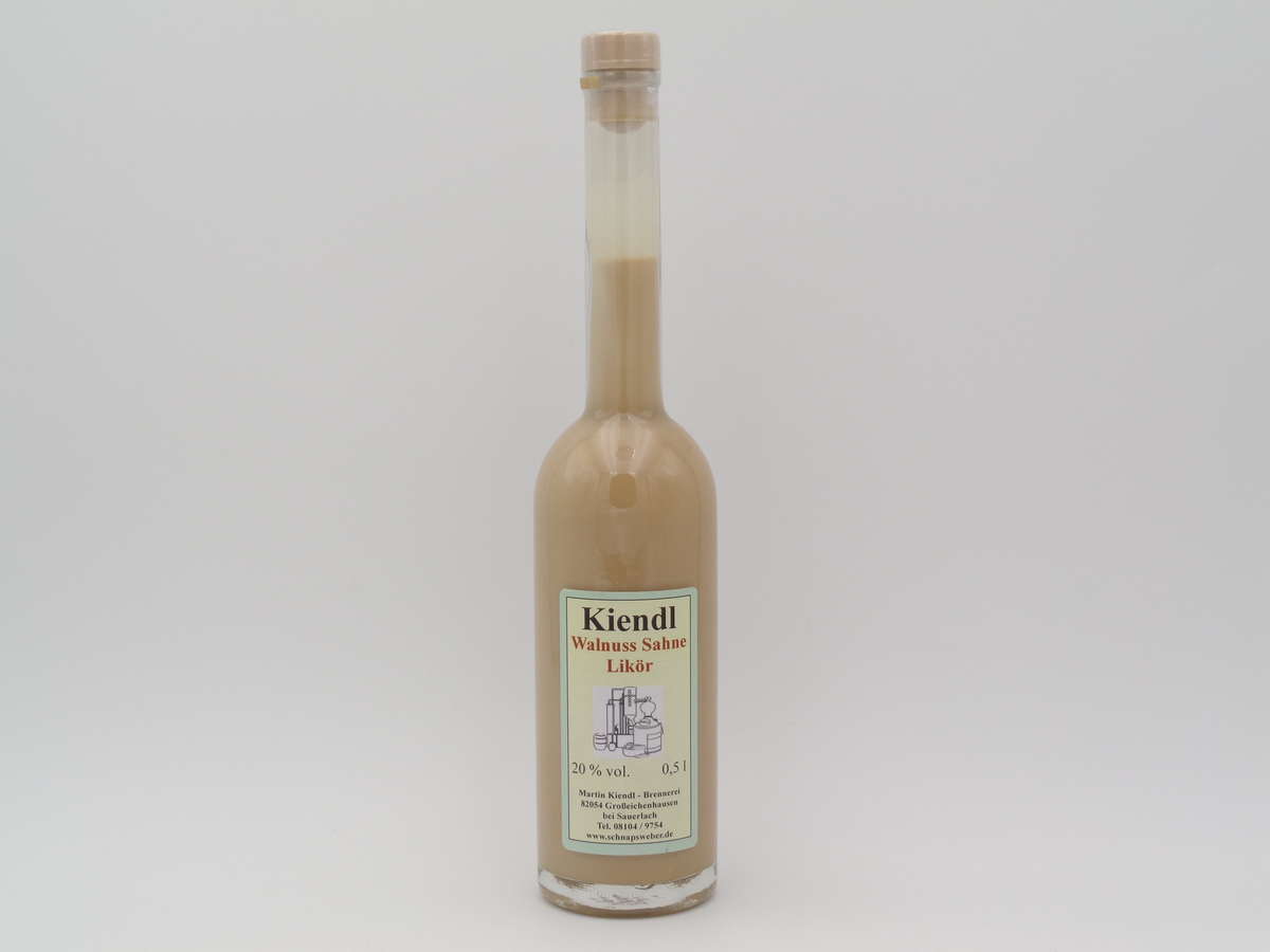 Kiendl Walnuss-Sahne Likör 0,5 ltr.