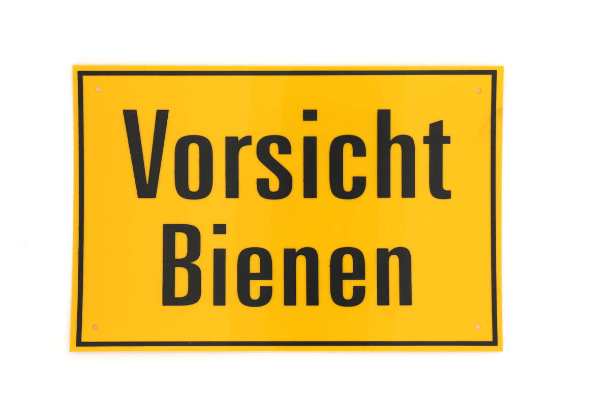 Warnschild 30/20 cm