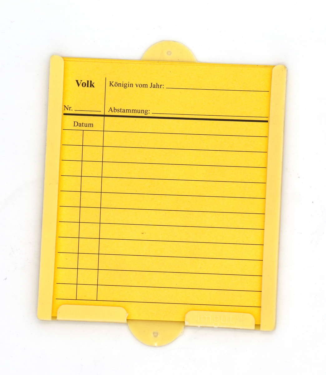Notizrahmen Plastik m. 5 Karte