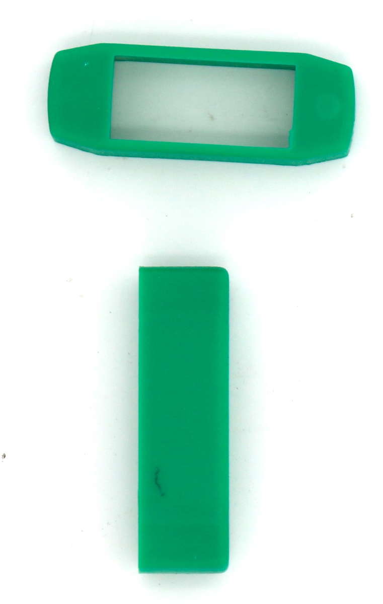 Kreuzklemmen aus Plastik, Btl. GRÜN