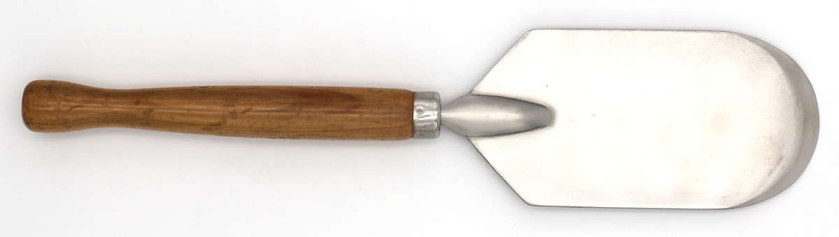 Honigspaten Edelstahl mit Holzheft 37 cm