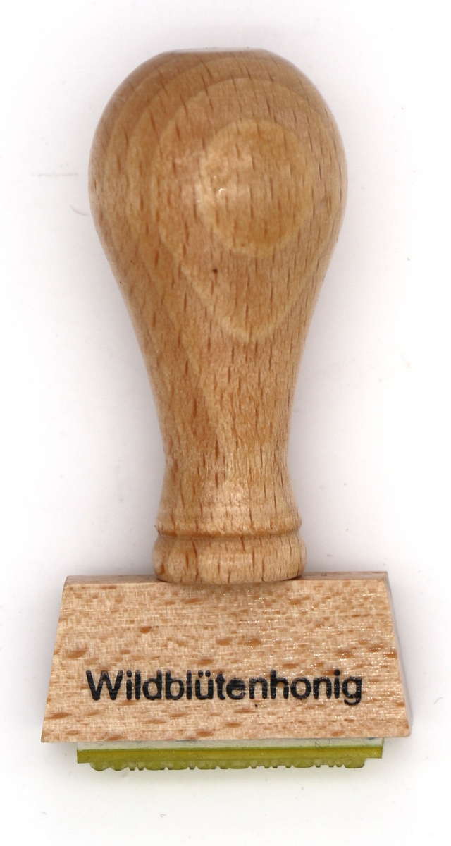 Stempel `Wildblütenhonig`