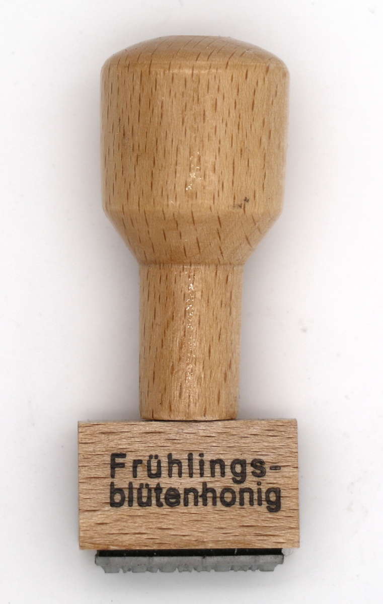 Stempel `Frühlingsblütenhonig`