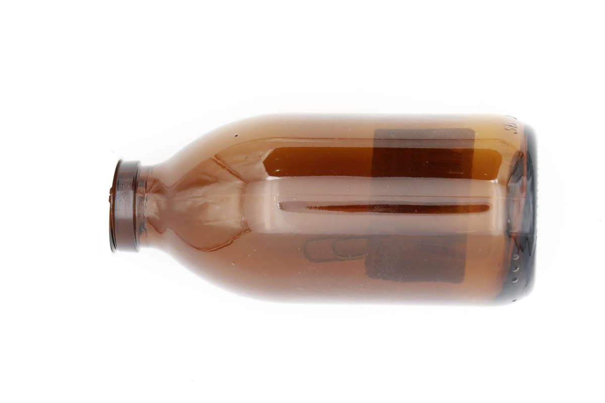 Braune Säureflasche 200ml