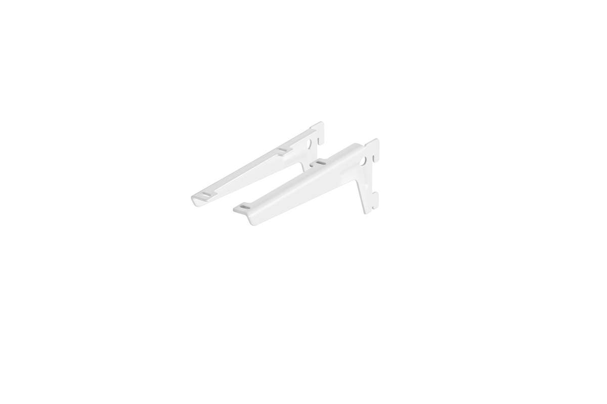 Winkelträger weiß 180mm Paar